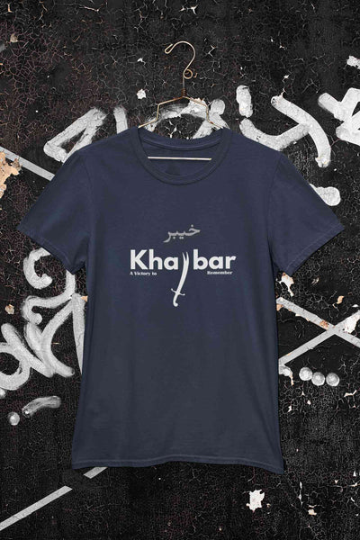 Khaybar Mens Half Sleeves T-shirt- FunkyTeesClub