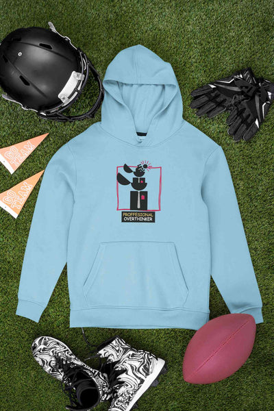 Professional Overthinker Graphics Men Hoodies-FunkyTeesClub