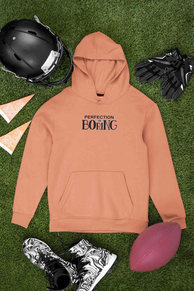 Perfection Is Boring Quotes Men Hoodies-FunkyTeesClub