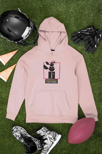 Professional Overthinker Graphics Men Hoodies-FunkyTeesClub