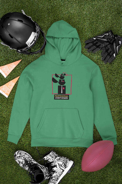 Professional Overthinker Graphics Men Hoodies-FunkyTeesClub