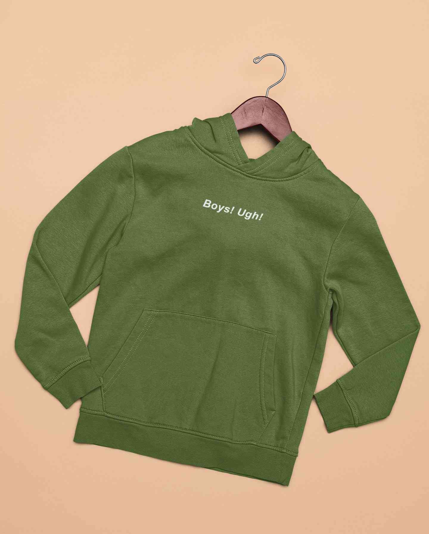 Boys Ugh Minimals Hoodies for Women-FunkyTeesClub