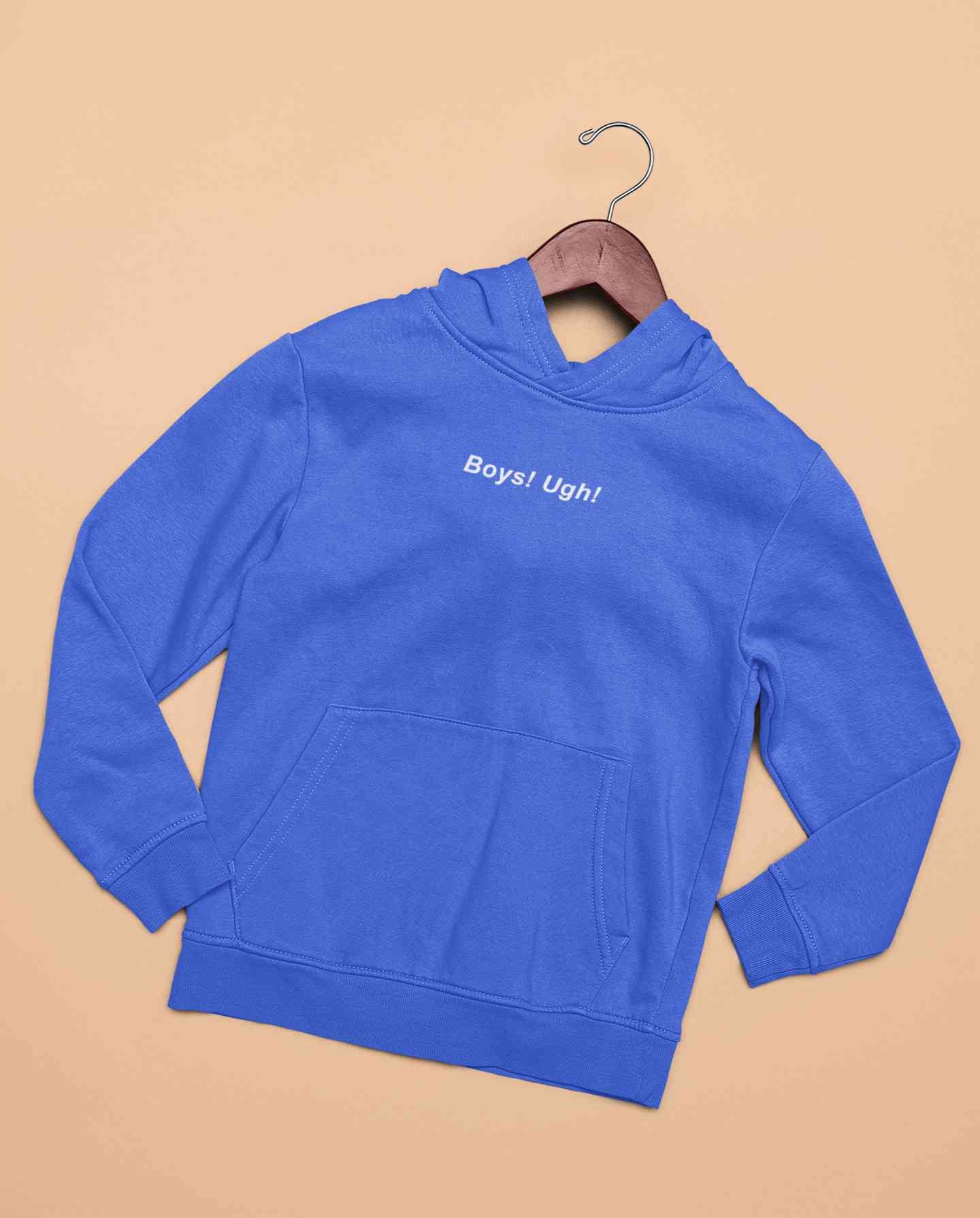 Boys Ugh Minimals Hoodies for Women-FunkyTeesClub