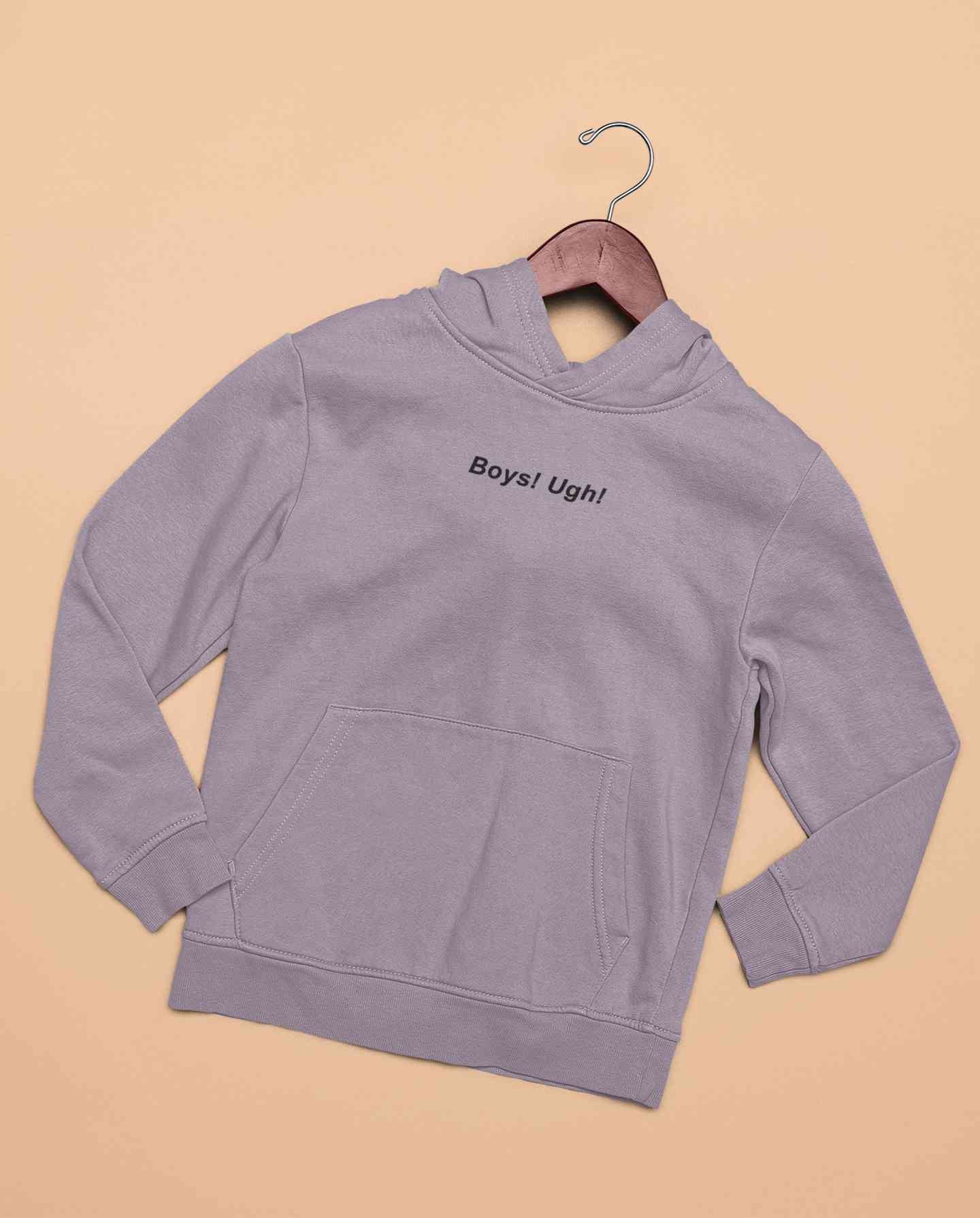 Boys Ugh Minimals Hoodies for Women-FunkyTeesClub