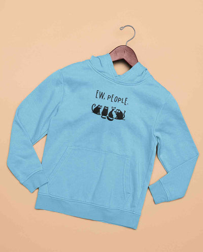 Ew People Funny Cartoon Graphics Quotes Men Hoodies-FunkyTeesClub