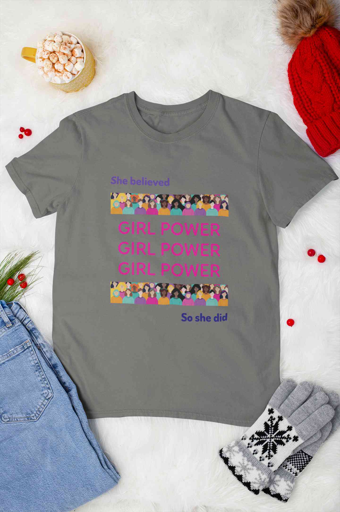 Trendy Feminist Quotes Women Half Sleeves T-shirt- FunkyTeesClub