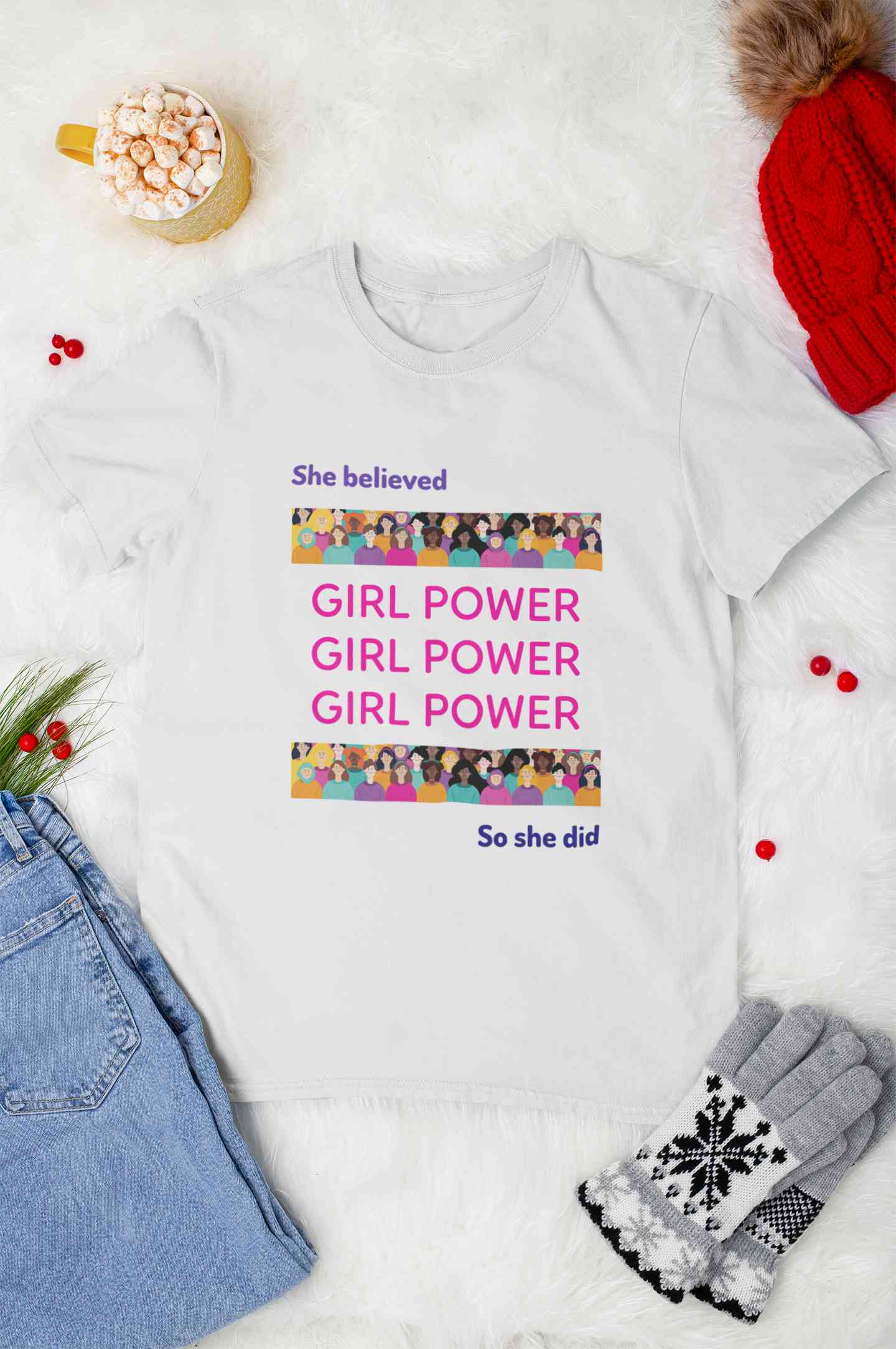 Trendy Feminist Quotes Women Half Sleeves T-shirt- FunkyTeesClub