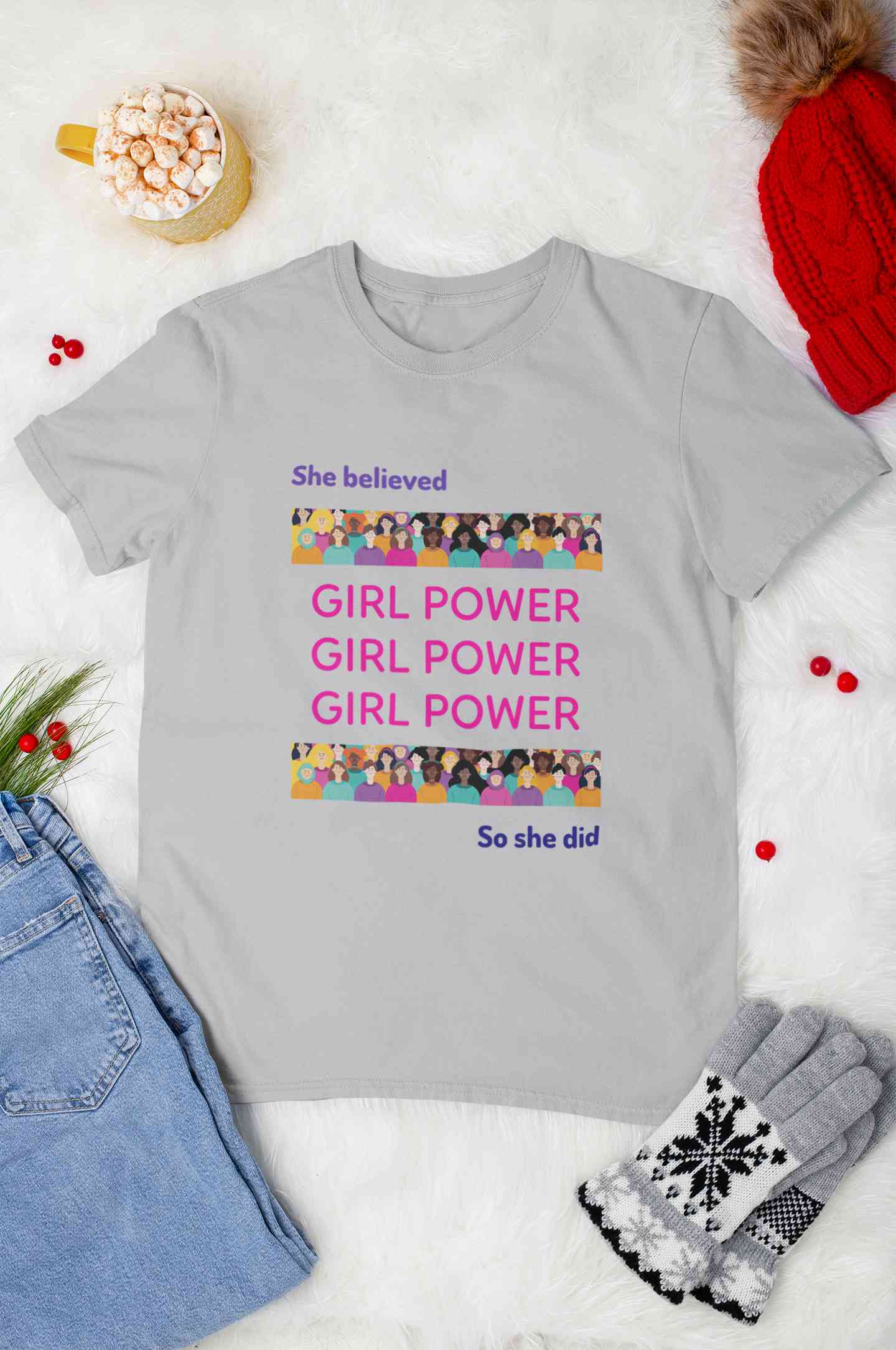 Trendy Feminist Quotes Women Half Sleeves T-shirt- FunkyTeesClub