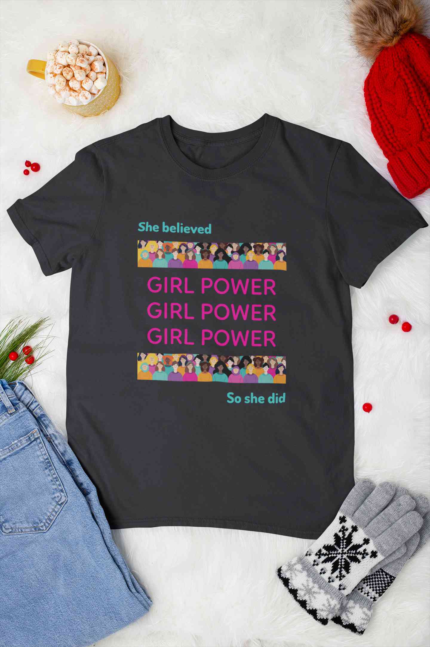 Trendy Feminist Quotes Women Half Sleeves T-shirt- FunkyTeesClub