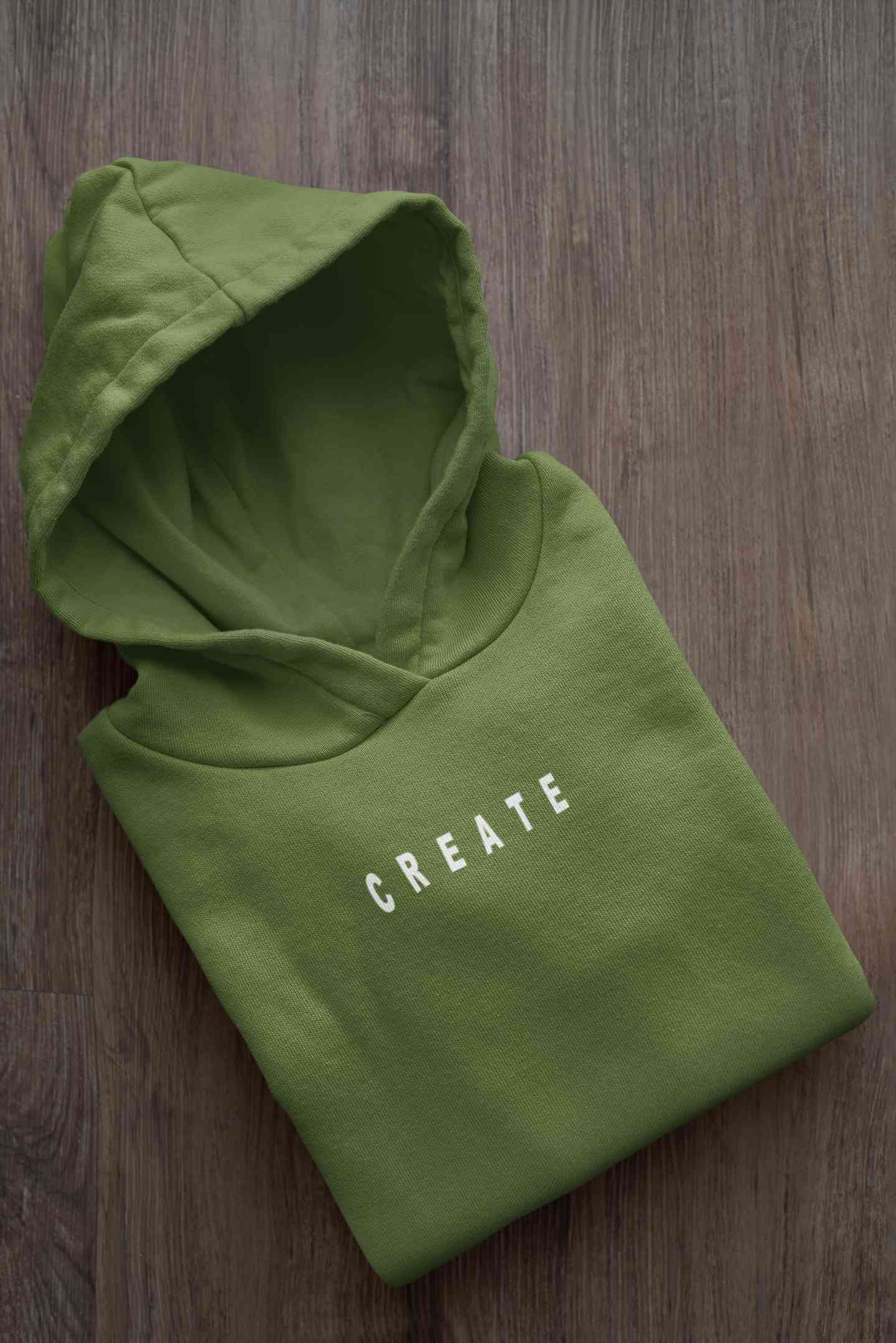 Create Minimals Hoodies for Women-FunkyTeesClub