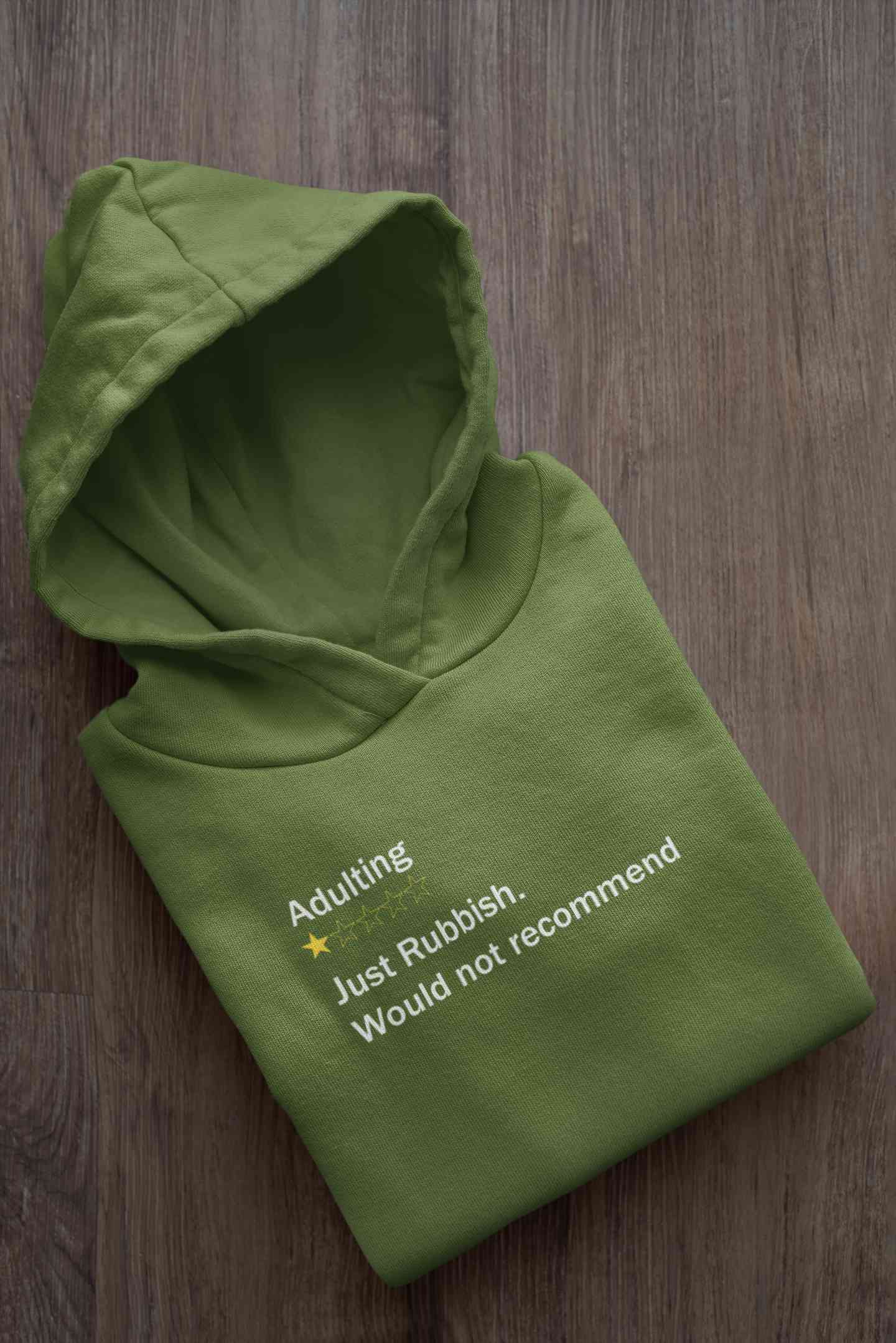 Adulting Rubbish Men Hoodies-FunkyTeesClub