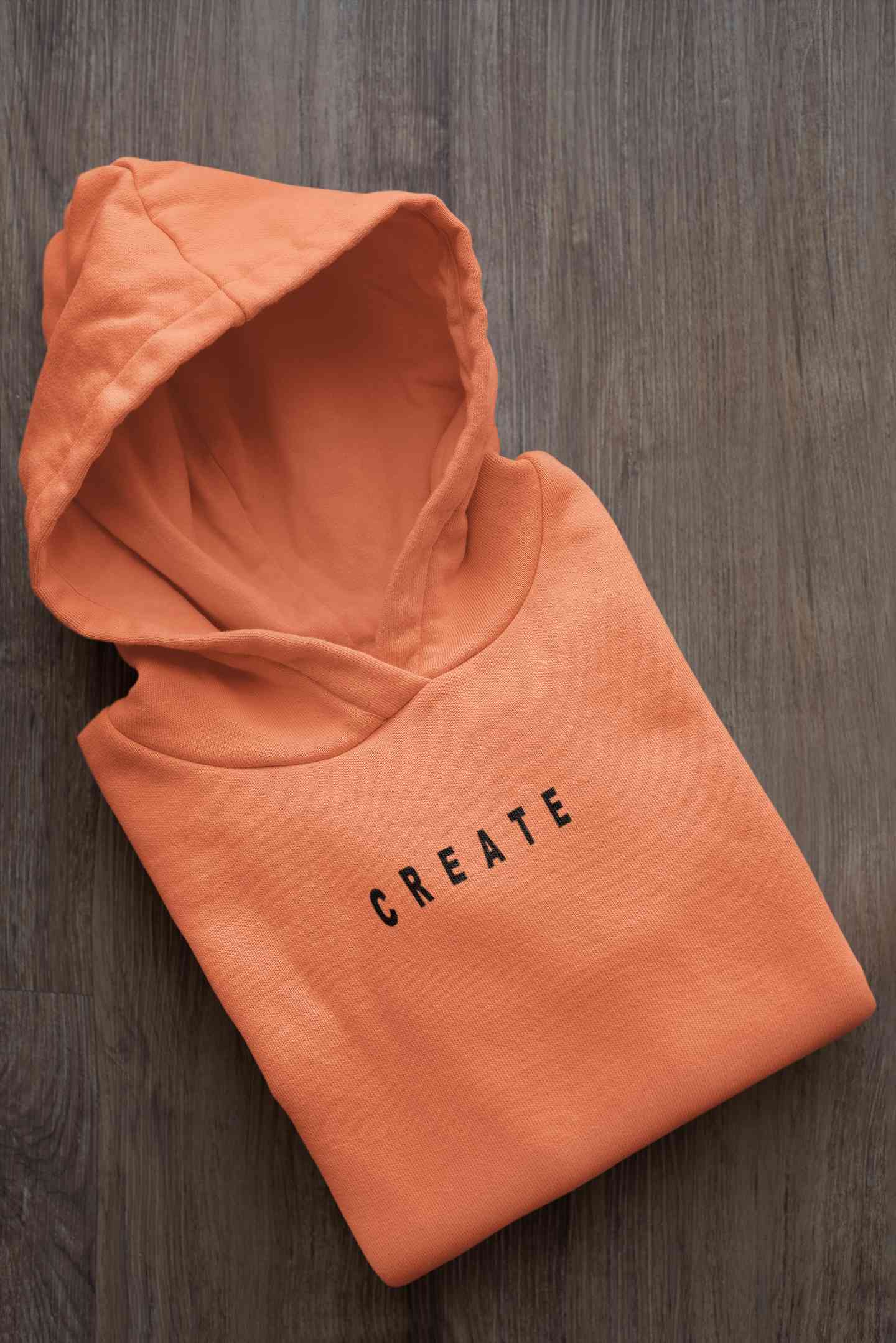 Create Minimals Hoodies for Women-FunkyTeesClub