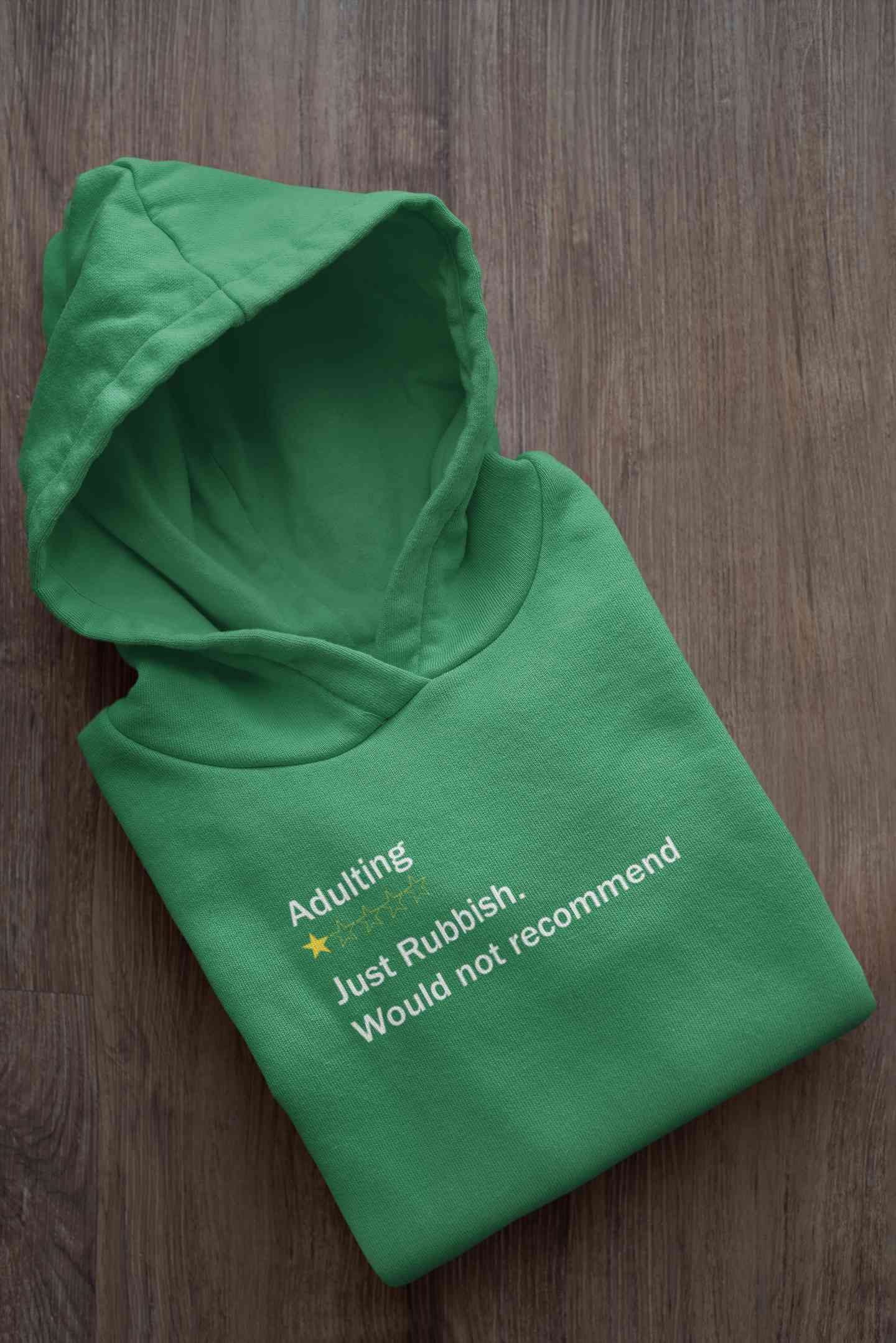 Adulting Rubbish Hoodies for Women-FunkyTeesClub