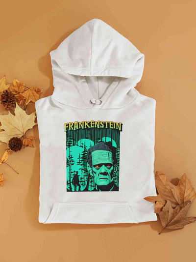 Horror Theme Frankenstein Men Hoodies-FunkyTeesClub