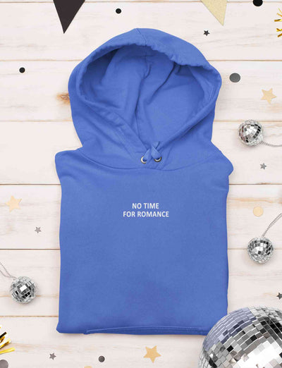 No Time For Romance Minimals Men Hoodies-FunkyTeesClub