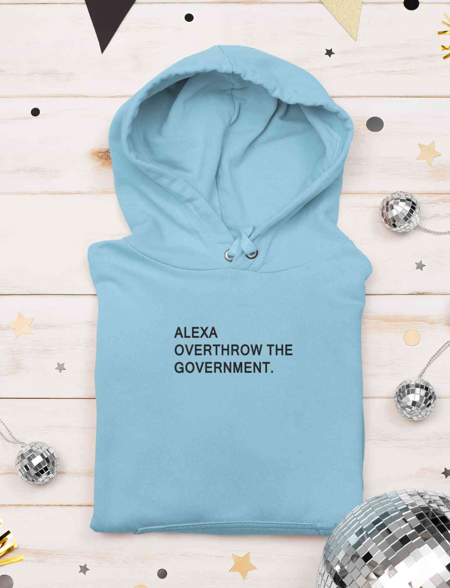 Alexa OverThroe The Government Men Hoodies-FunkyTeesClub