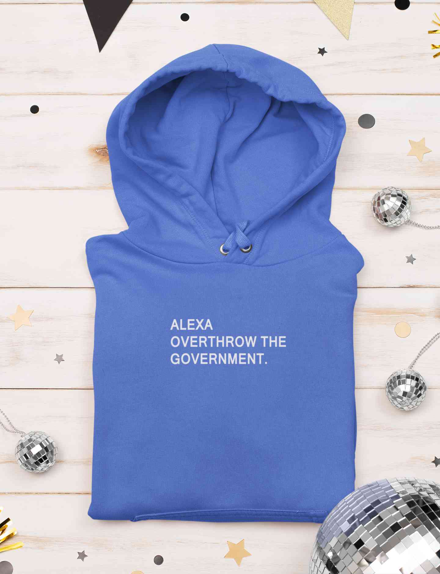 Alexa OverThroe The Government Men Hoodies-FunkyTeesClub