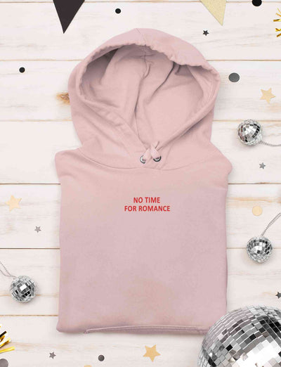 No Time For Romance Minimals Men Hoodies-FunkyTeesClub