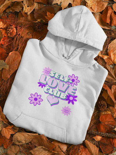 60s Inspired A Self Love Quote Hoodies for Women-FunkyTeesClub
