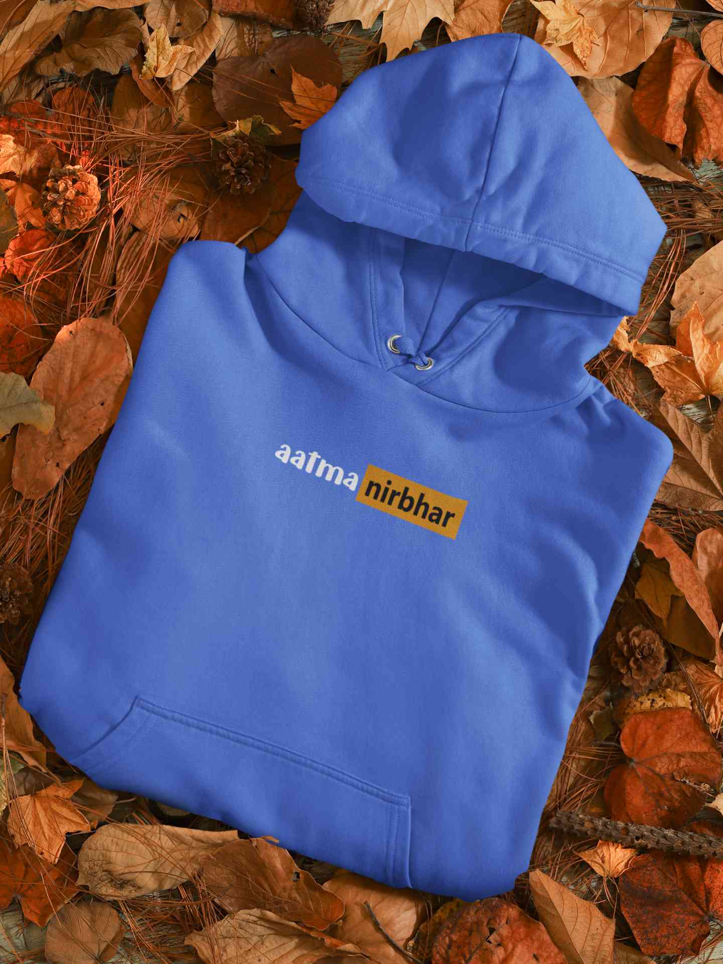 Atmanirbhar Hoodies for Women-FunkyTeesClub