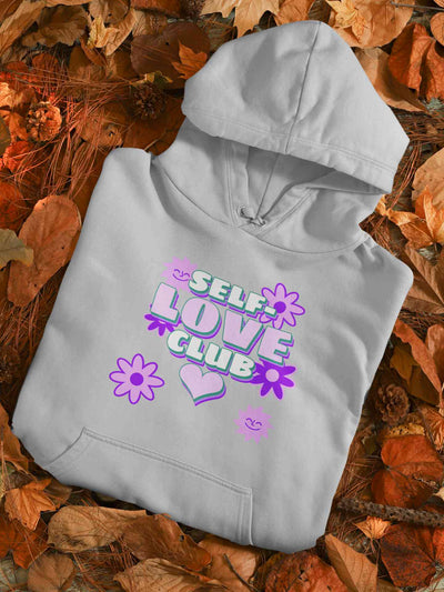 60s Inspired A Self Love Quote Hoodies for Women-FunkyTeesClub