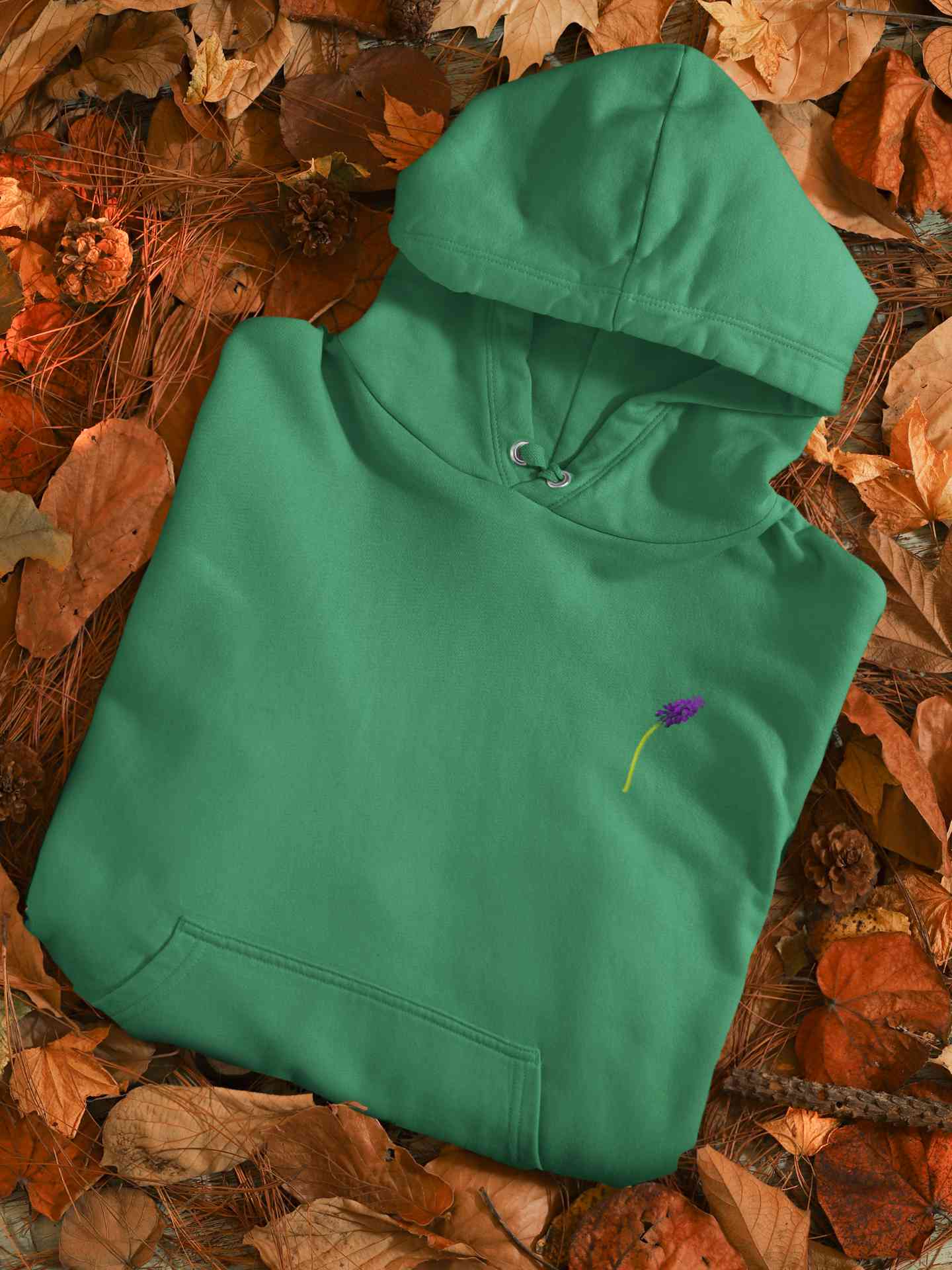 Lavendar Spring Minimals Men Hoodies-FunkyTeesClub