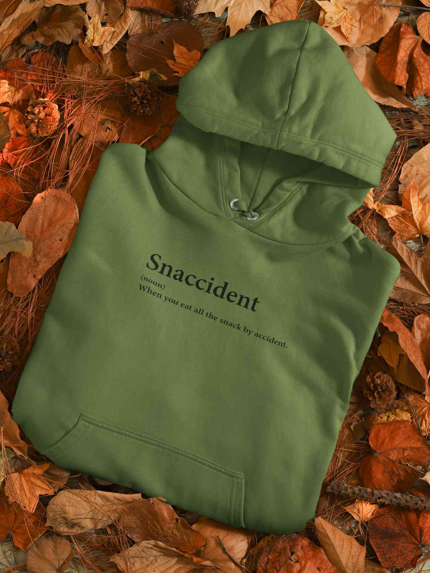Snaccident Funny Quotes Hoodies for Women-FunkyTeesClub
