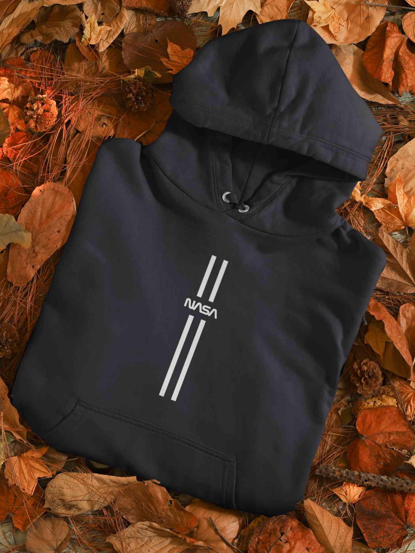 Strip Nasa Hoodies for Women-FunkyTeesClub