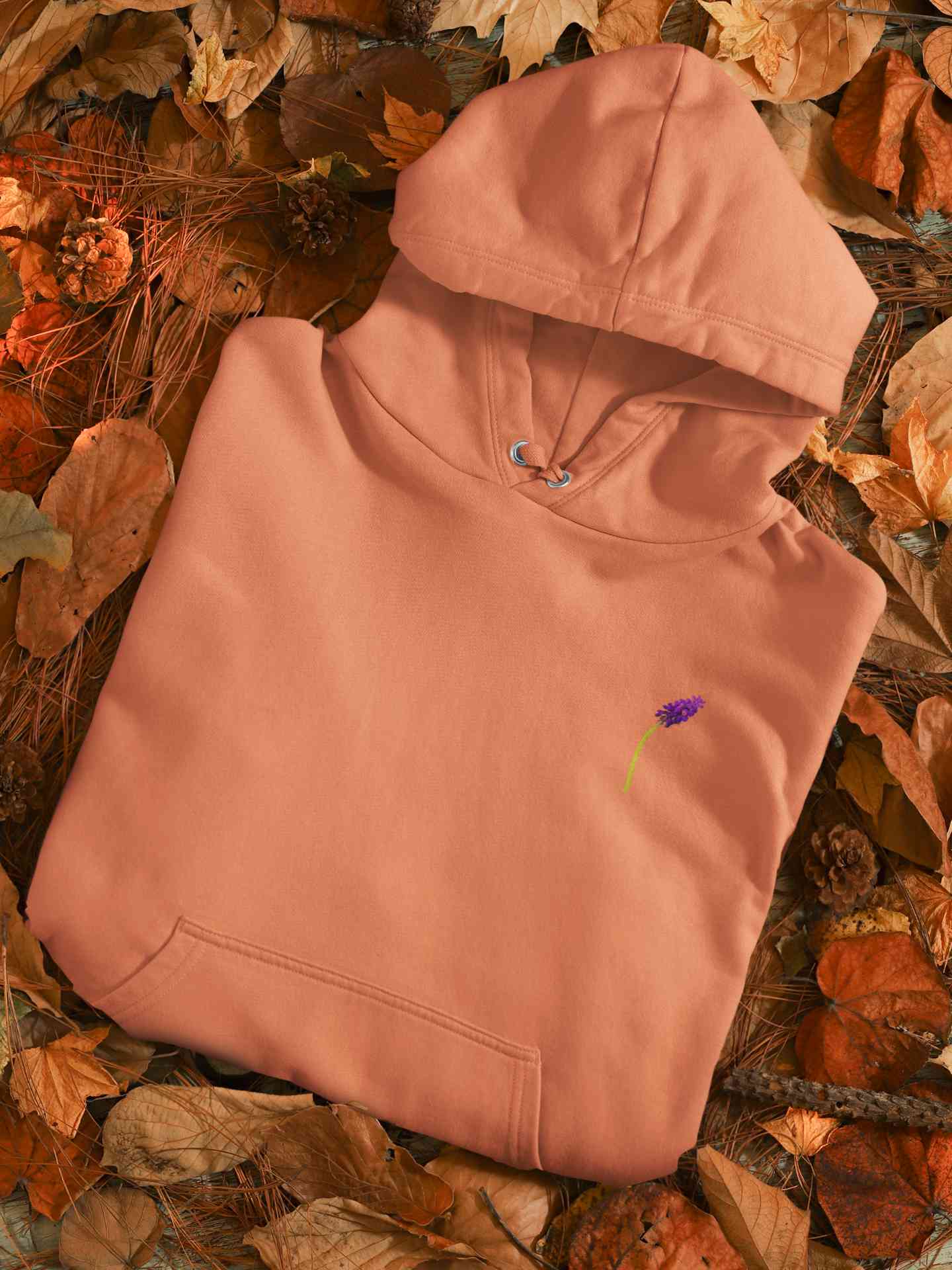 Lavendar Spring Minimals Men Hoodies-FunkyTeesClub