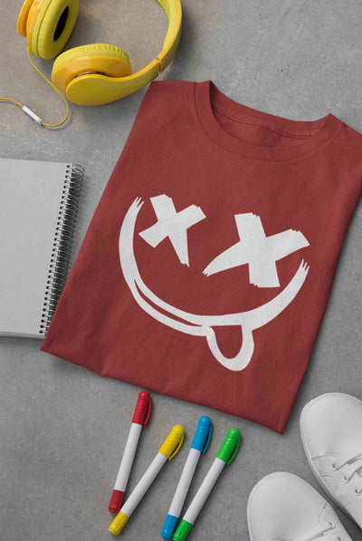 Cartoon Graphic Women Half Sleeves T-shirt- FunkyTeesClub