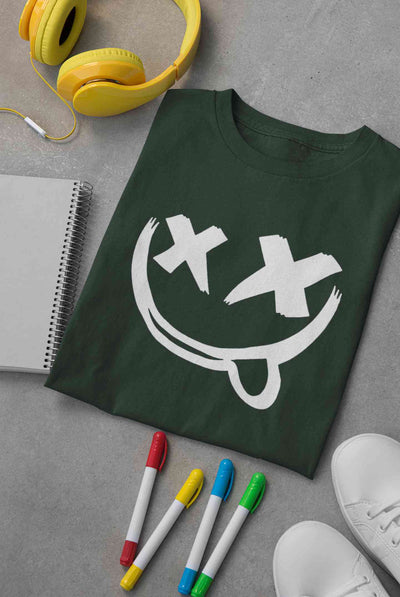 Cartoon Graphic Women Half Sleeves T-shirt- FunkyTeesClub
