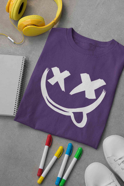 Cartoon Graphic Women Half Sleeves T-shirt- FunkyTeesClub