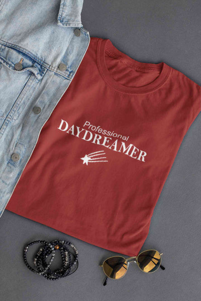 Day Dreamer Mens Half Sleeves T-shirt- FunkyTeesClub