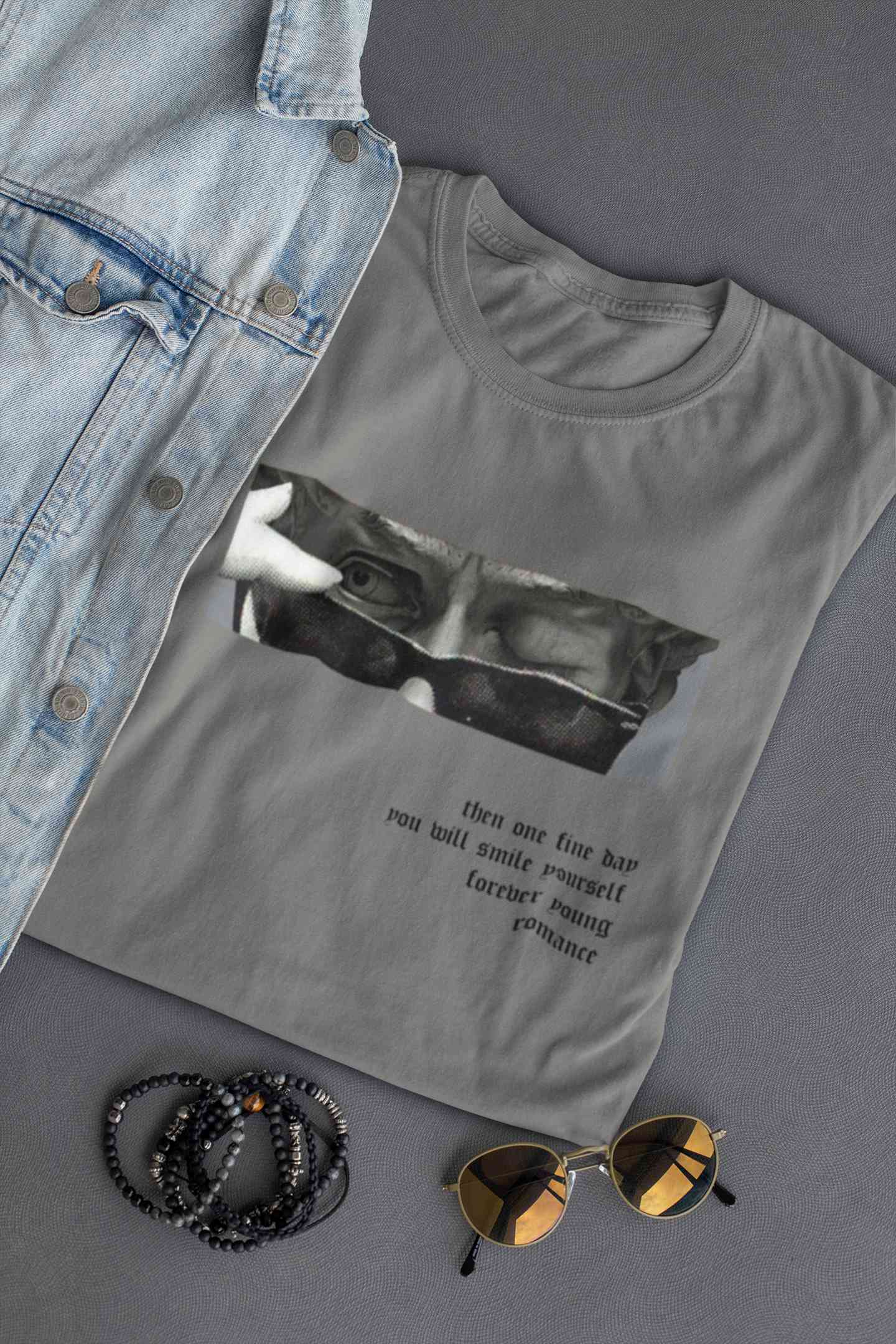 Forever Young Slogan Women Half Sleeves T-shirt- FunkyTeesClub