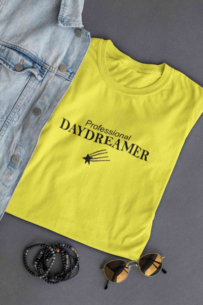 Day Dreamer Mens Half Sleeves T-shirt- FunkyTeesClub