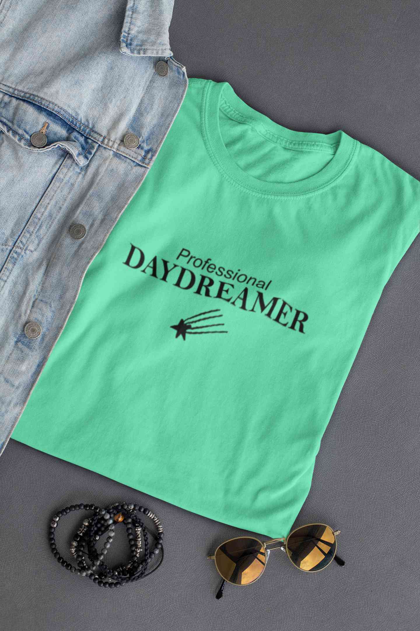 Day Dreamer Mens Half Sleeves T-shirt- FunkyTeesClub
