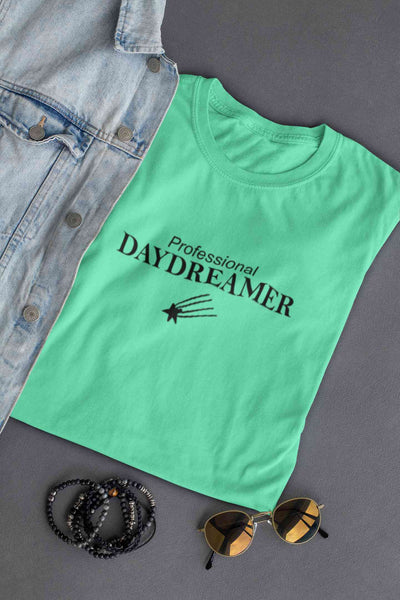 Day Dreamer Women Half Sleeves T-shirt- FunkyTeesClub
