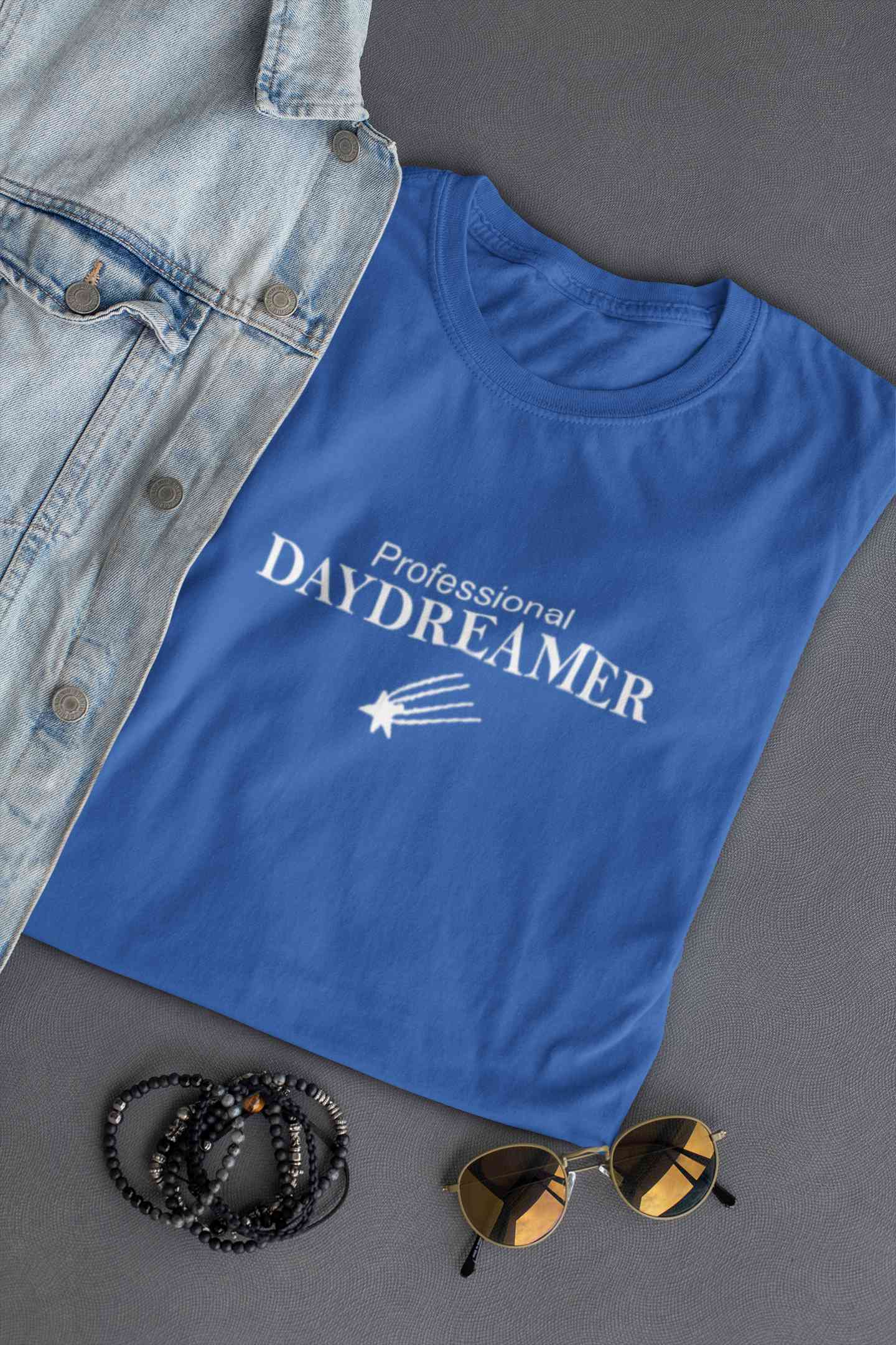 Day Dreamer Mens Half Sleeves T-shirt- FunkyTeesClub