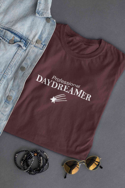 Day Dreamer Mens Half Sleeves T-shirt- FunkyTeesClub