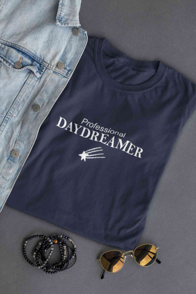 Day Dreamer Mens Half Sleeves T-shirt- FunkyTeesClub