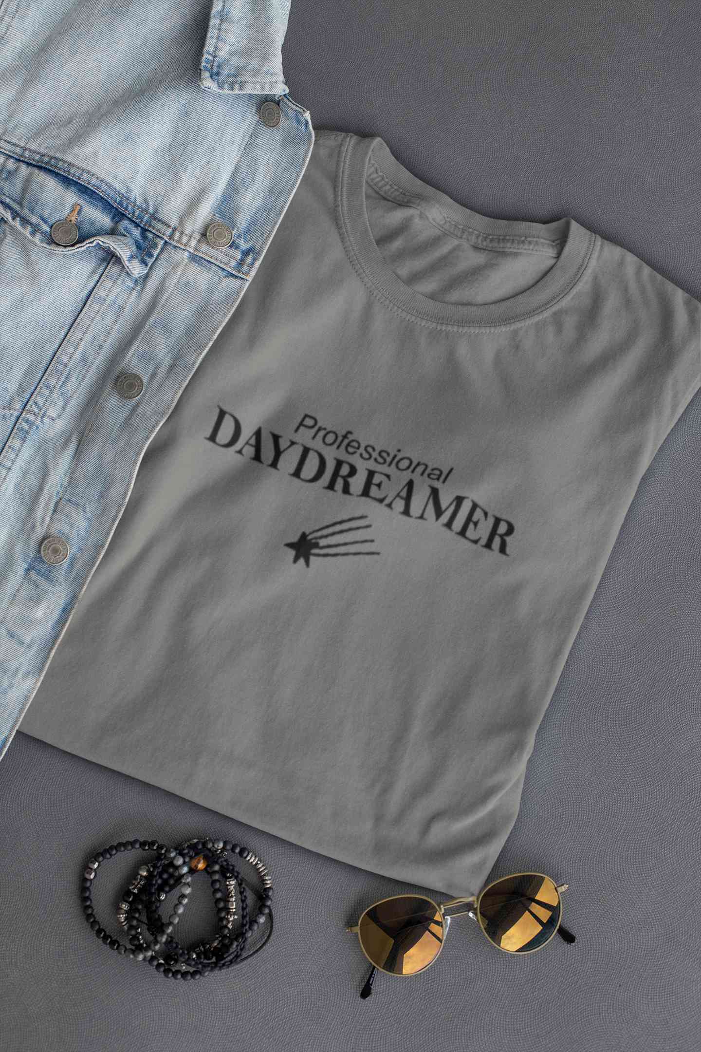 Day Dreamer Mens Half Sleeves T-shirt- FunkyTeesClub