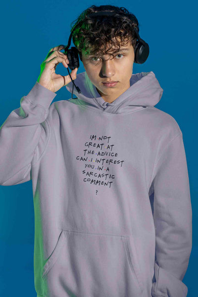 F.R.I.E.N.D.S Sarcastic Comment Chandler Quotes Men Hoodies-FunkyTeesClub