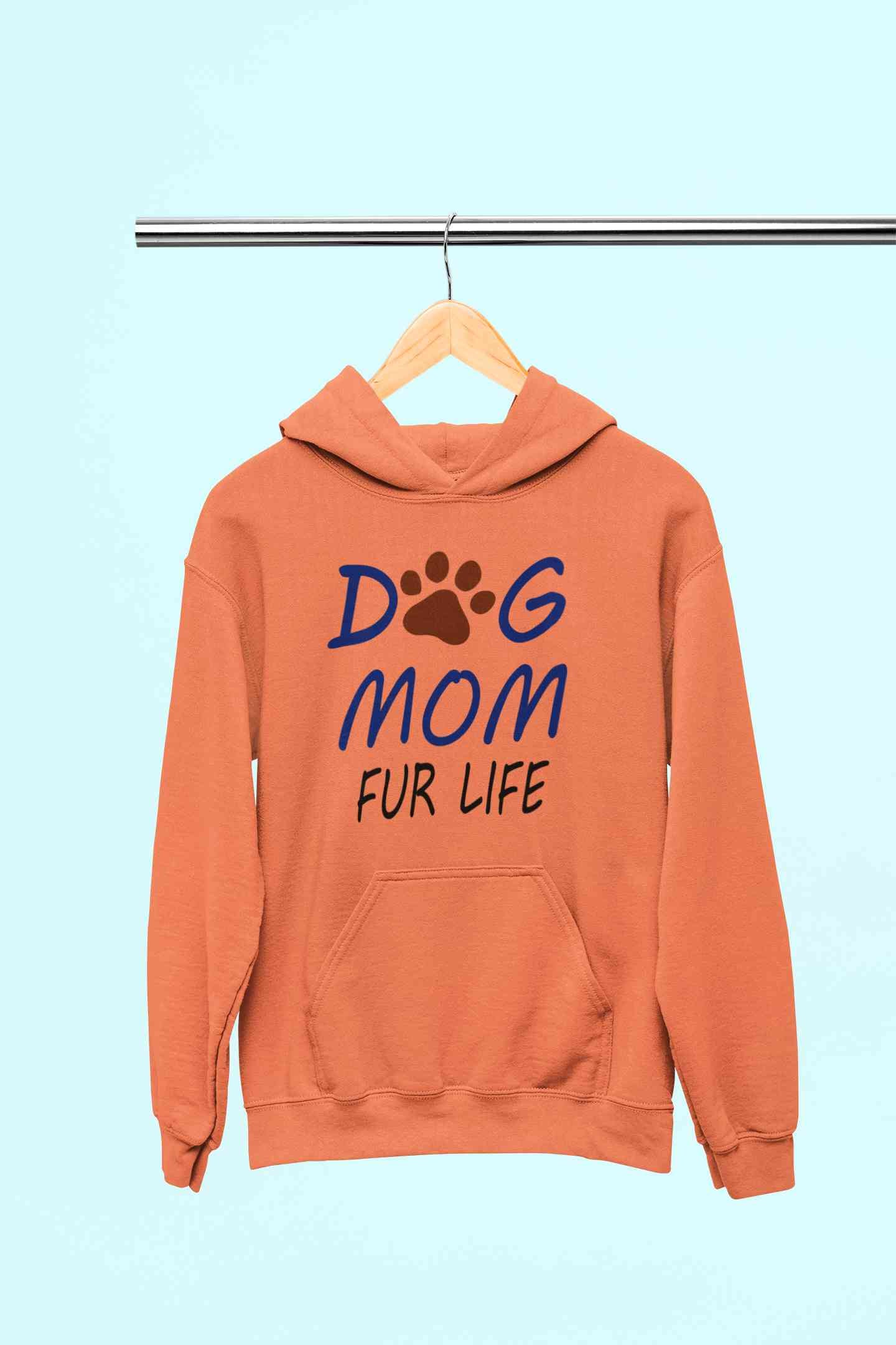 Dog Mom Hoodies for Women-FunkyTeesClub