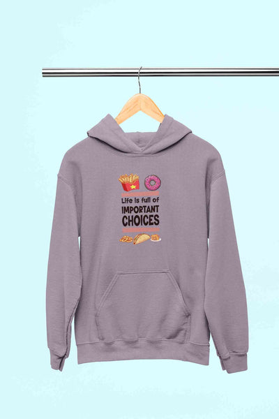 Sweet Choices Quotes Men Hoodies-FunkyTeesClub