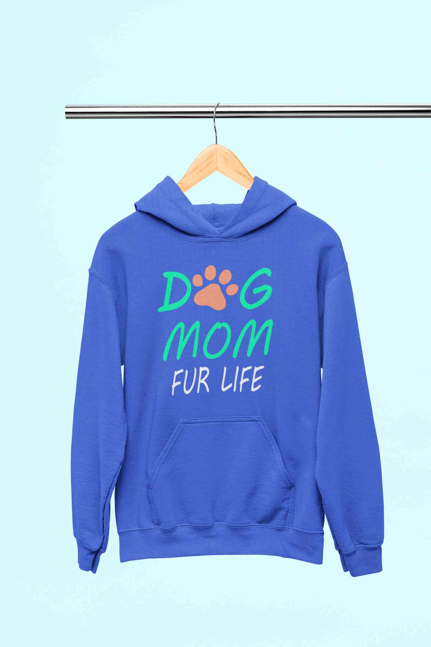 Dog Mom Hoodies for Women-FunkyTeesClub