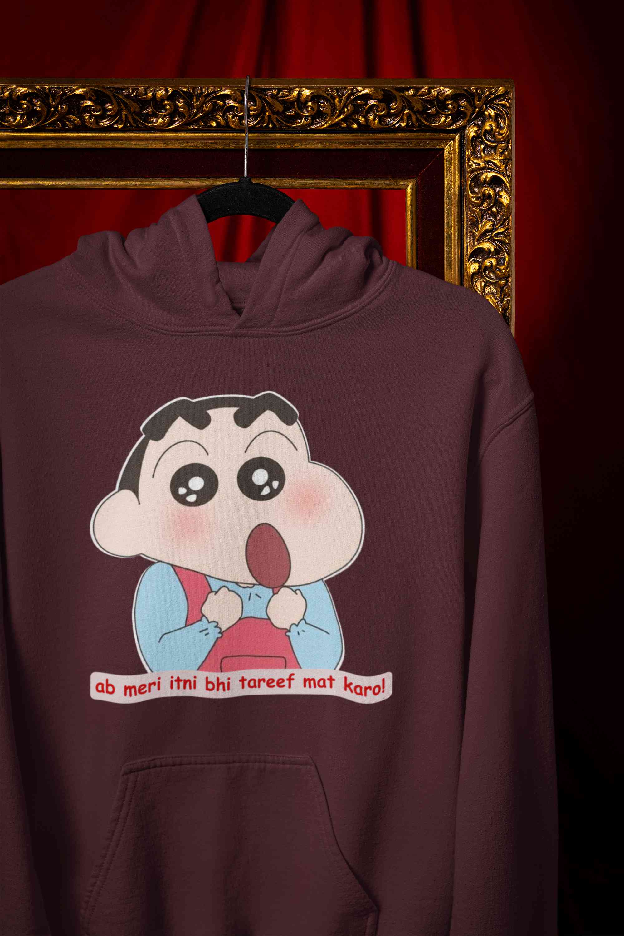 Itni Tareef Cartoon Funny Memes Men Hoodies-FunkyTeesClub