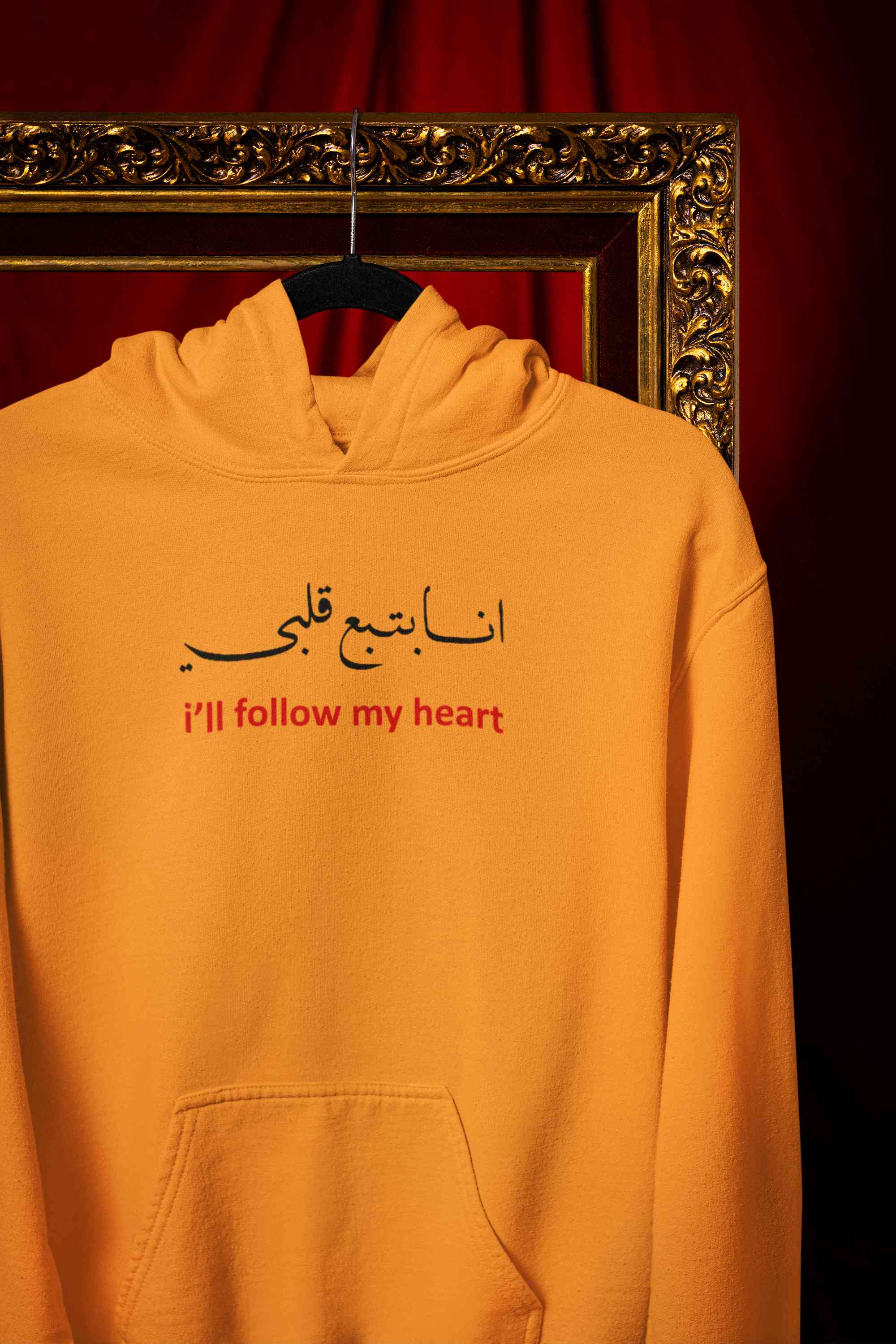 I Will Follow My Heart Hoodies for Women-FunkyTeesClub
