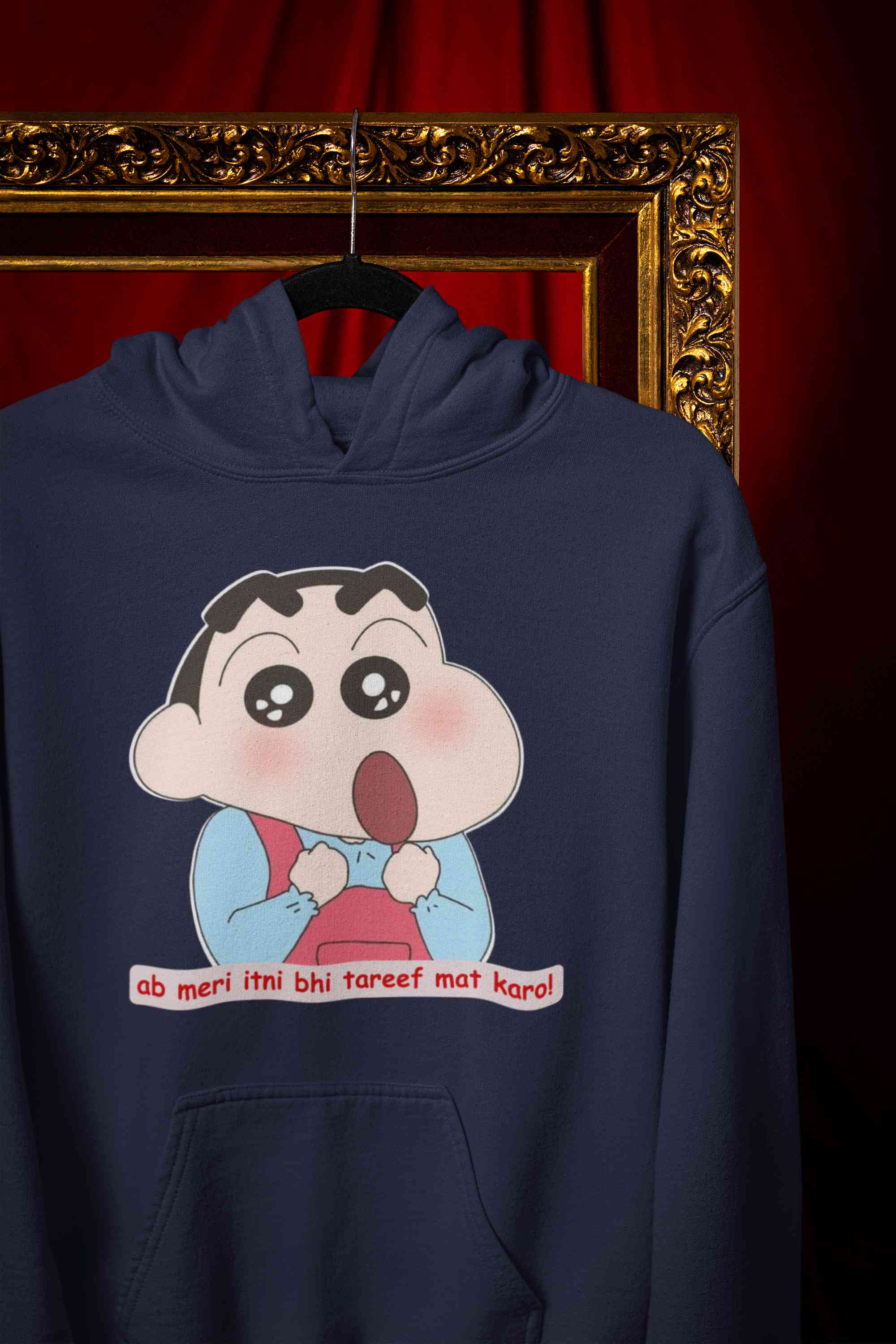 Itni Tareef Cartoon Funny Memes Hoodies for Women-FunkyTeesClub