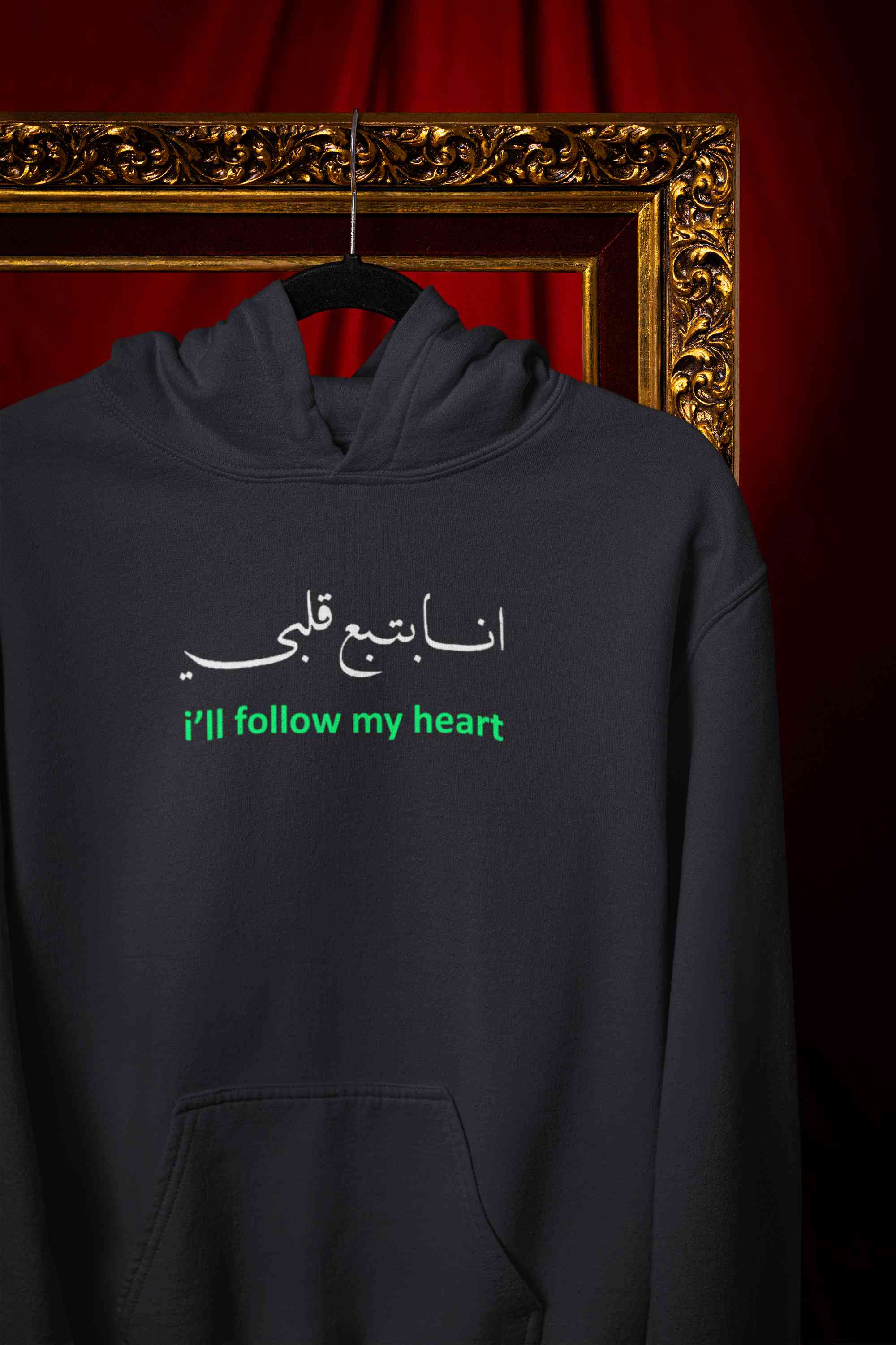 I Will Follow My Heart Men Hoodies-FunkyTeesClub
