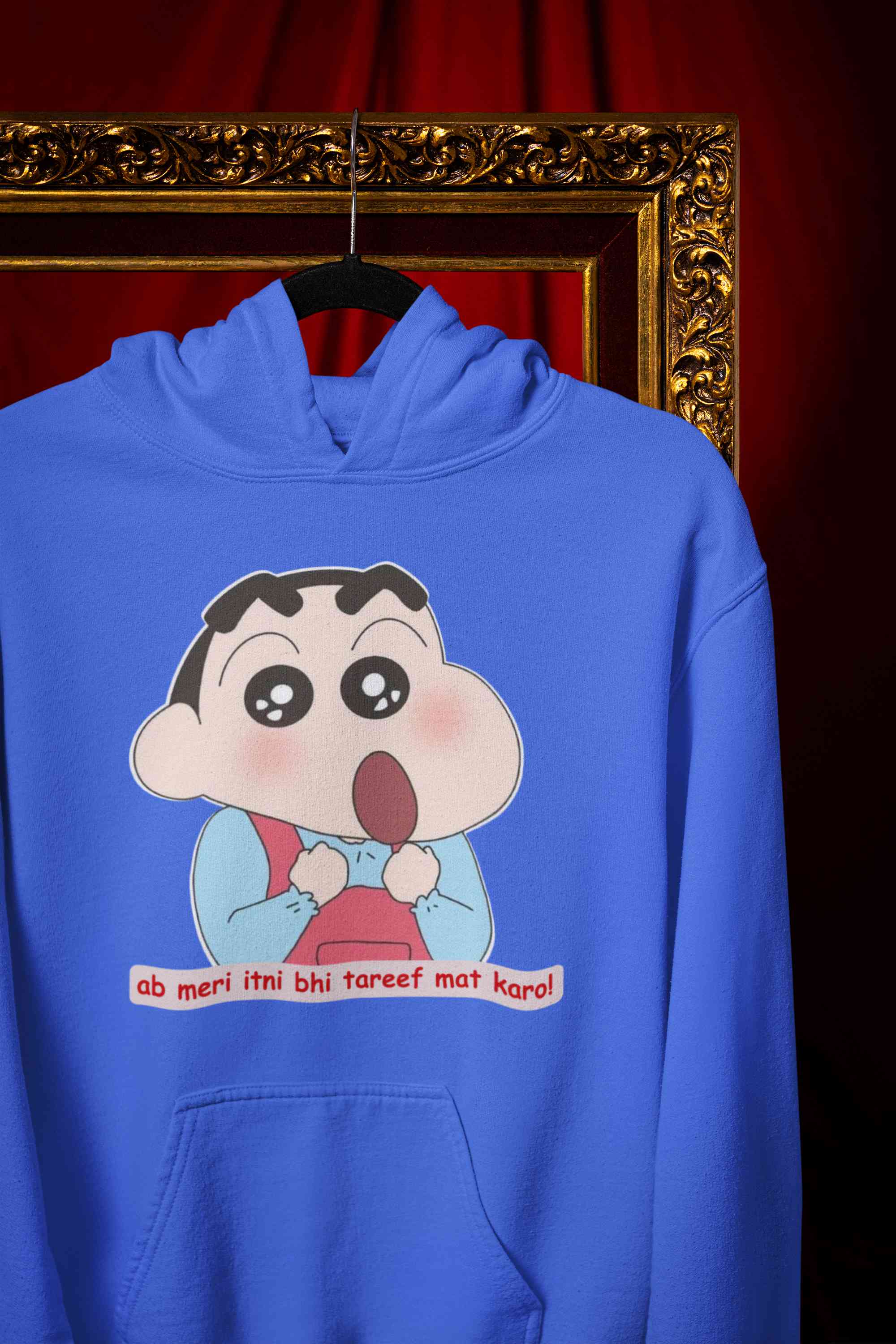 Itni Tareef Cartoon Funny Memes Hoodies for Women-FunkyTeesClub